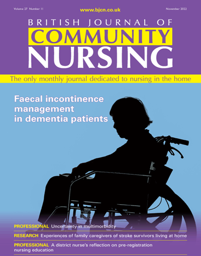 British Journal Of Community Nursing - Nurses’ Role In Smoking ...